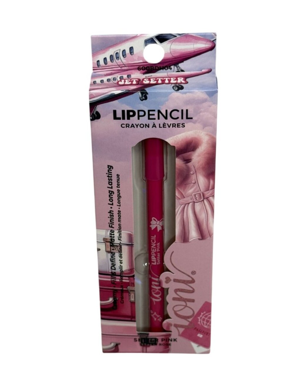 Ioni Jet Setter Setter Pink Lip Pencil Matte Lip Crayon New